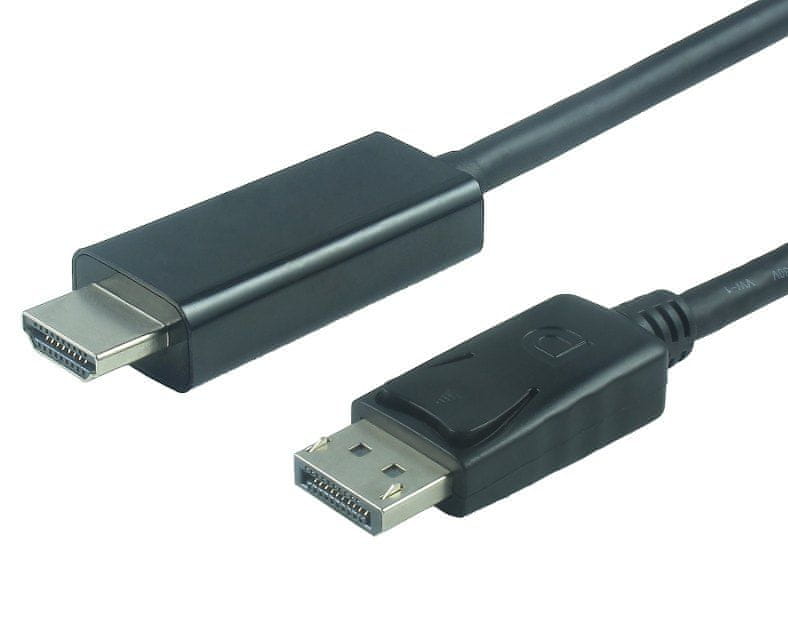PremiumCord DisplayPort na HDMI kabel, M/M, 3 m